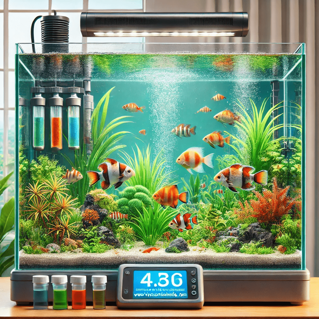 l'eau de votre aquarium en parfait état